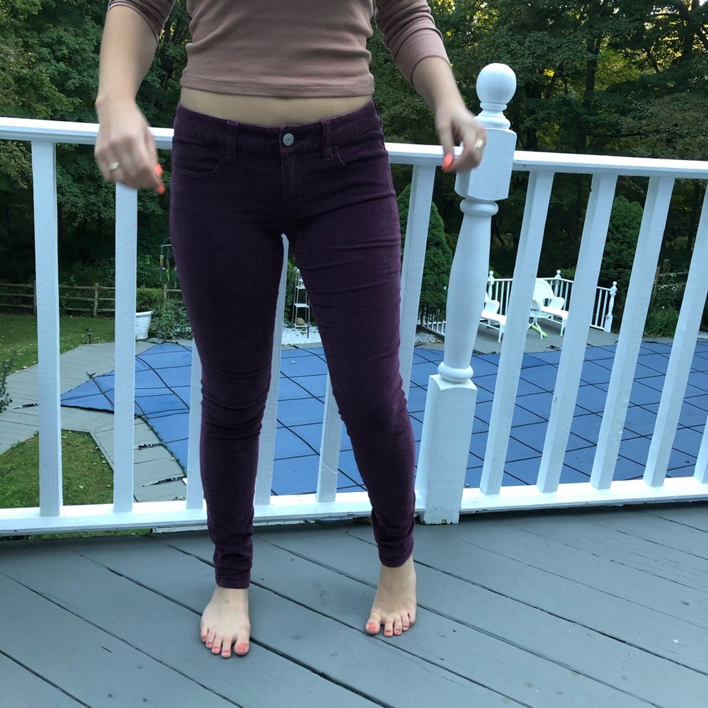 “Super stretch” corduroys